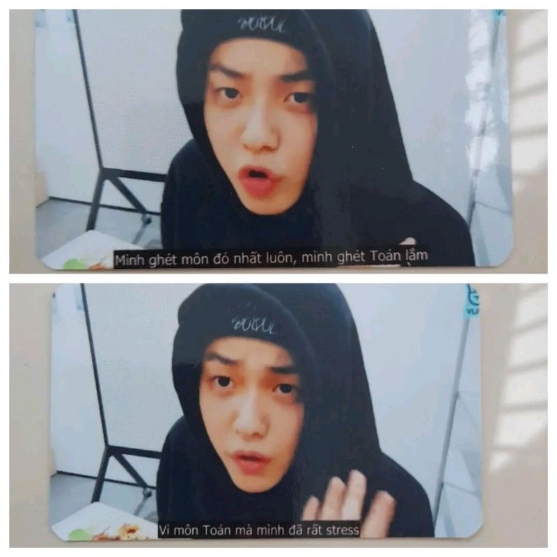 Card bo góc soobin vlive & toán