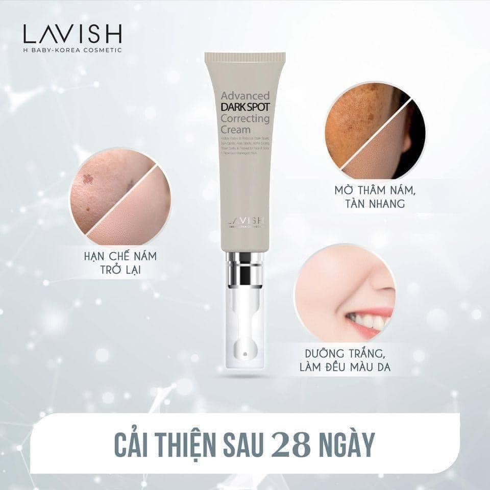 Kem Hỗ Trợ Mờ Thâm Nám, Tàn Nhang Lavish H Baby 20ml