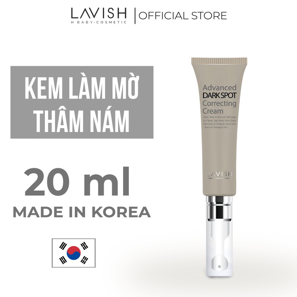 Kem Hỗ Trợ Mờ Thâm Nám, Tàn Nhang Lavish H Baby 20ml