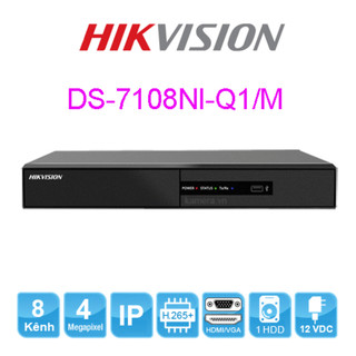 ĐẦU GHI HÌNH IP NVR Full HD 7104NI-Q1/M 4 kênh, 7108Ni-Q1/M 8 kênh