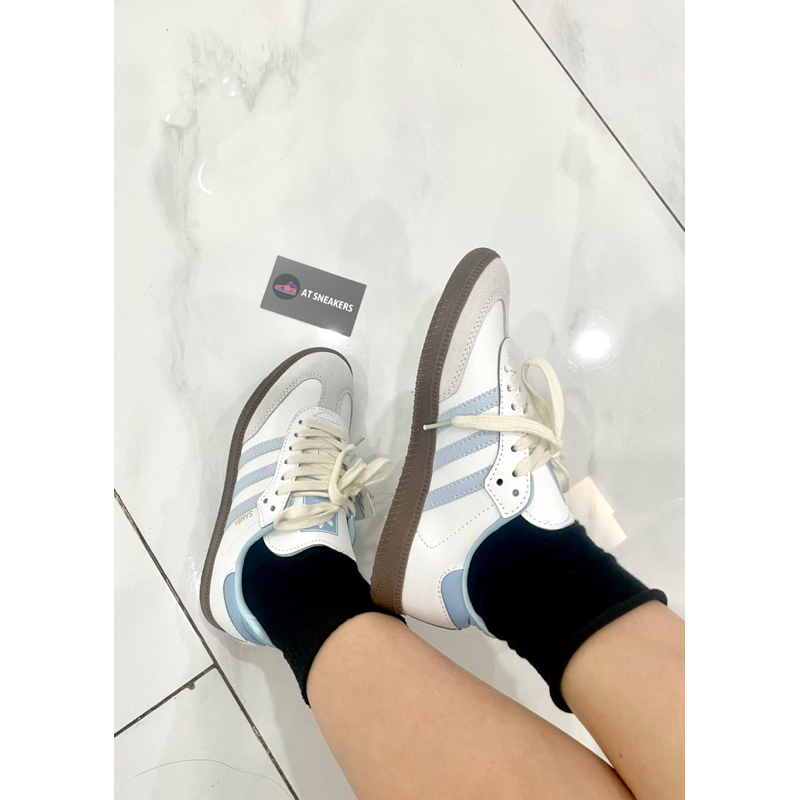 Giày Adidas Samba Baby Blue