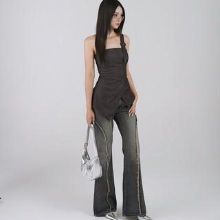 Quần Jeans cạp trễ tua rua INTO EIGHT thiết kế (Fay Jeans)