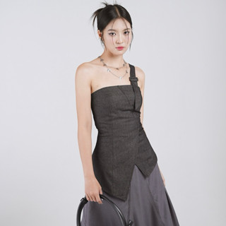 Áo dây vạt chéo đan dây lưng INTO EIGHT thiết kế (Leia Top)