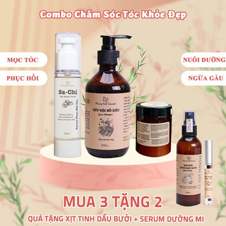 Combo full Cốt Gội Bồ Kết Phương Anh
