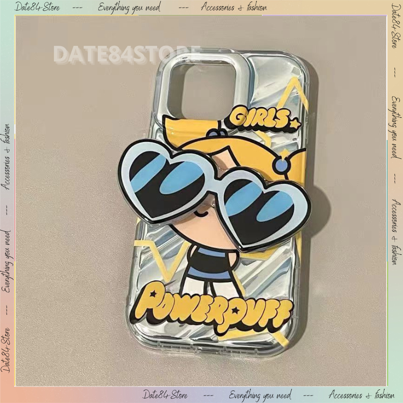 Ốp lưng ốp trong 3 cô gái siêu nhân cho iphone kèm POP kính mát Date84store
