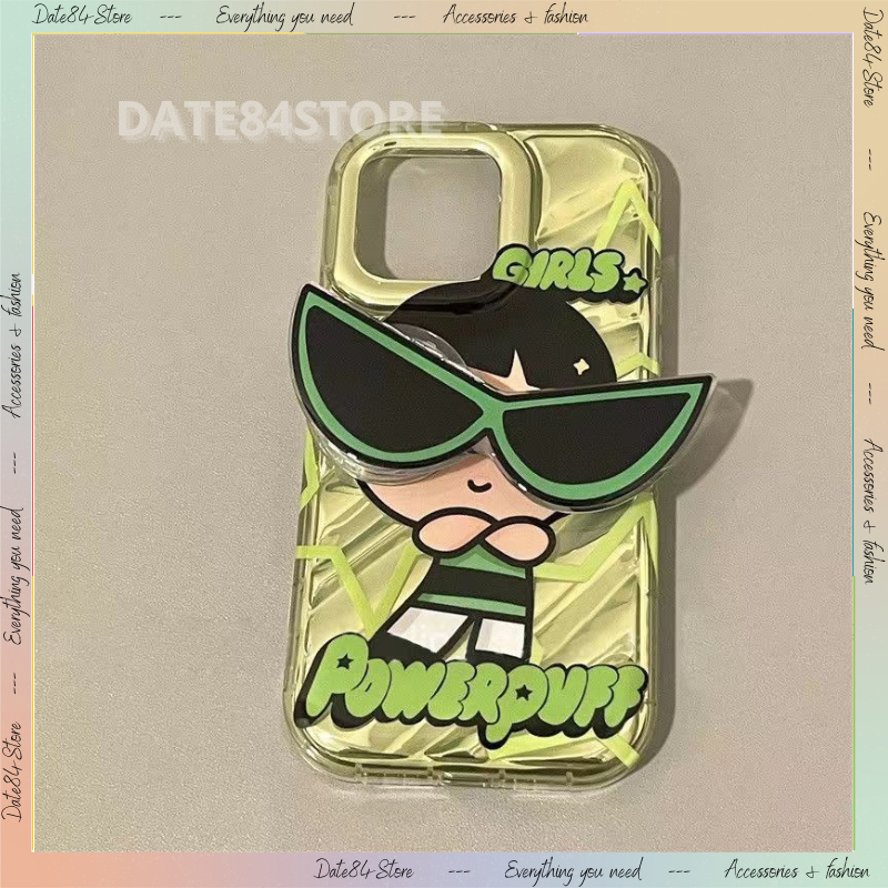 Ốp lưng ốp trong 3 cô gái siêu nhân cho iphone kèm POP kính mát Date84store