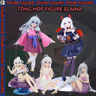 Mô hình, figure elaina giờ ngủ trưa, dễ thương bộ sưu tập tổng hợp hành trình của elaina - full box trùm figure