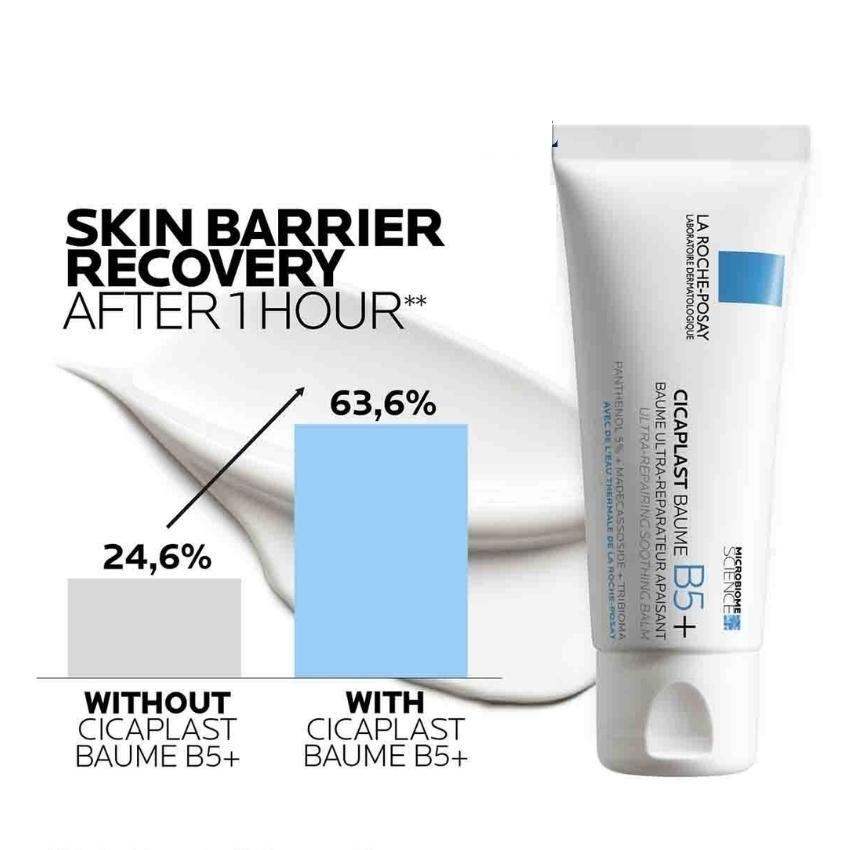 Kem dưỡng ẩm La Roche Posay Cicaplast Baume B5+, Pháp  phục hồi da