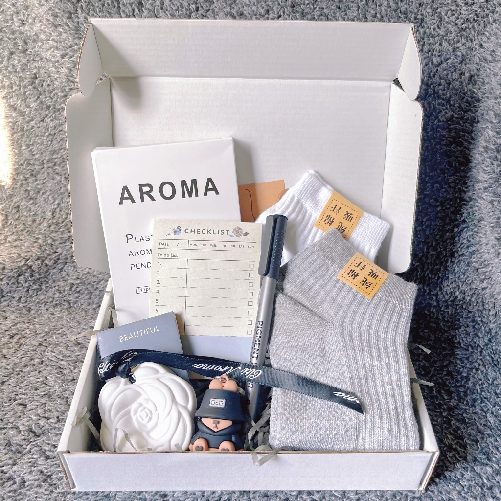 Combo Quà Tặng Cho Bạn Trai Box Quà Phụ Kiện Bạn Nam Sinh Nhật Quà Giáng Sinh Noel, Valentine 14/2