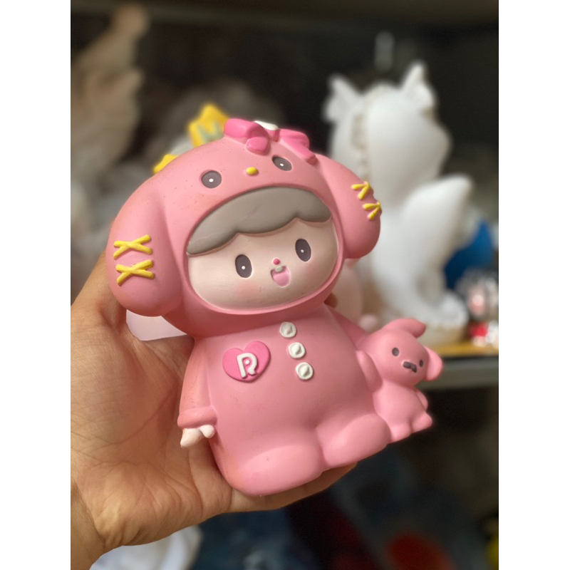 BÉ CÚN tượng tô màu thạch cao cho trẻ