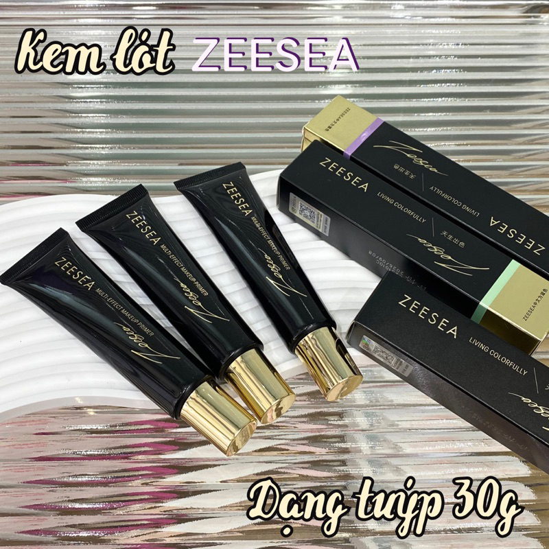 [ZEESEA] Kem Lót ZEESEA minisize Dạng Tuýp 10g Hỗ Trợ Nâng Tông, Làm Đều Màu Da