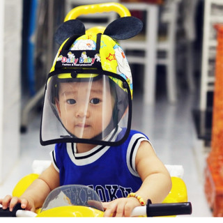 Mũ bảo hiểm cho bé tập đi, tập bò có kính từ 6 tháng đến 24 tháng/Hàng Loại 1_Tặng Kèm Lưỡi Trai