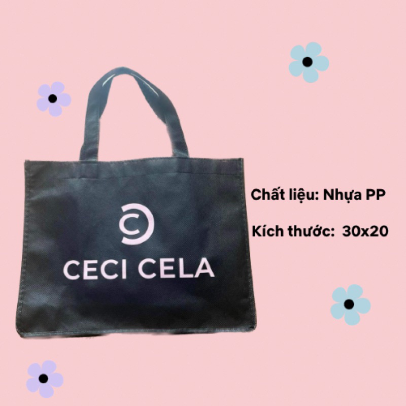 Ceci Cela - Túi vải tote Ceci Cela