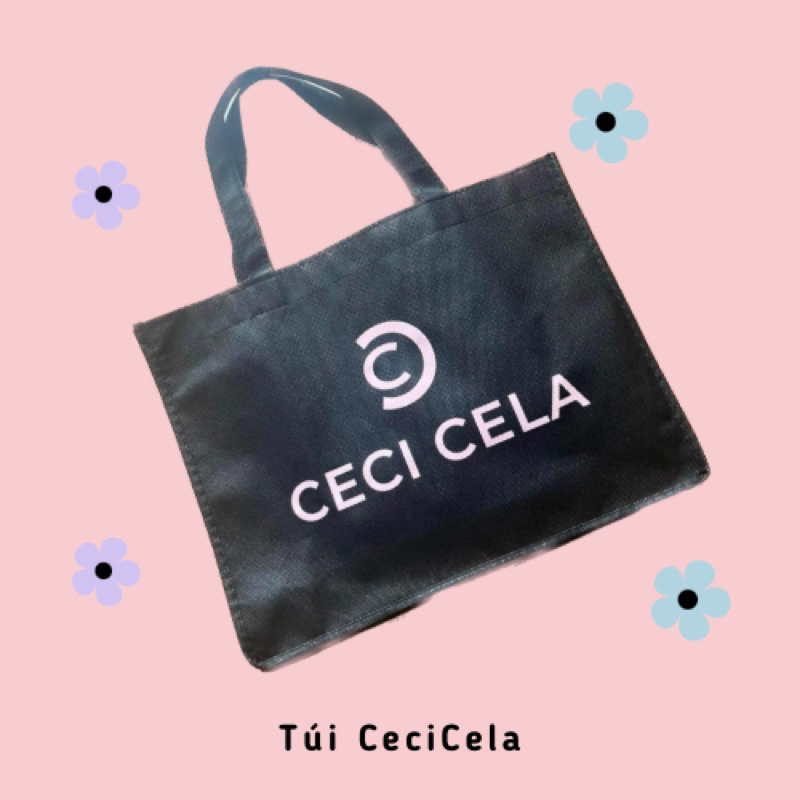 Ceci Cela - Túi vải tote Ceci Cela