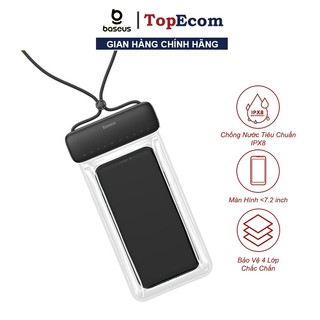 Túi Đựng Điện Thoại Chống Thấm Nước 4 Lớp Baseus Kích Cỡ 7.2 Inch - TopLink