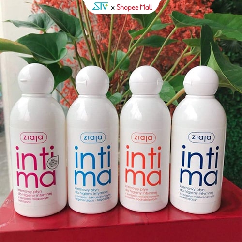 Dung Dịch Vệ Sinh Phụ Nữ Intima Ziaja Chính Hãng Hương Thơm Tự Nhiên