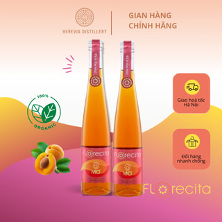 Combo 2 Chai Rượu Mơ Má Đào Tây Bắc Florecita 375 ML Nồng Độ 14,5% Có Túi Đựng Sang Trọng