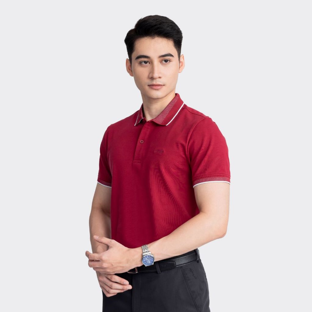 Áo polo nam ngắn tay ARISTINO phom Regular fit suông nhẹ, chất liệu Cotton Organic thoáng khí, thấm hút - APS170S3