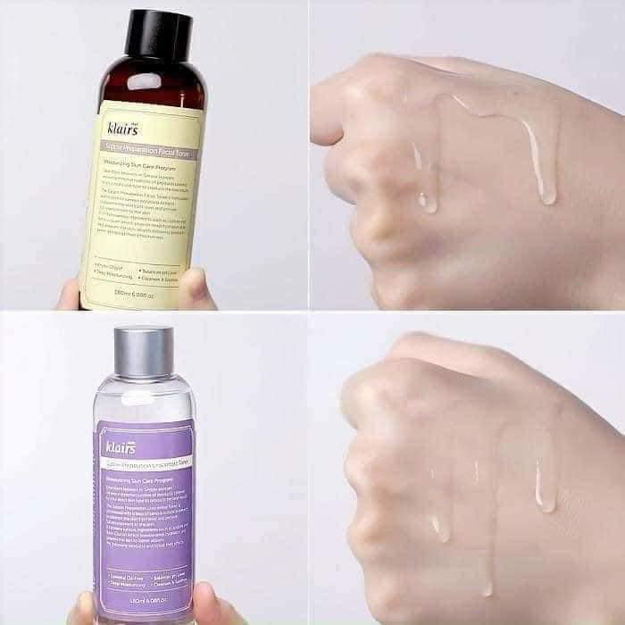 Nước hoa hồng Dear Klairs Supple Preparation Unscented Toner 180ml