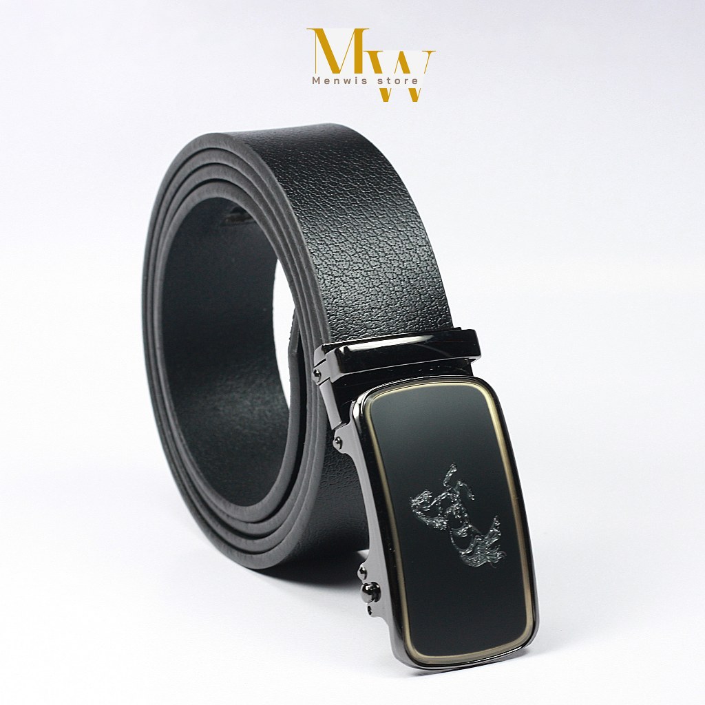 Thắt lưng nam cao cấp MENWIS S07, dây nịt nam da bò 1 lớp bản 3,5 cm mặt khóa chống gỉ sét, BH 12 tháng - dây nịch
