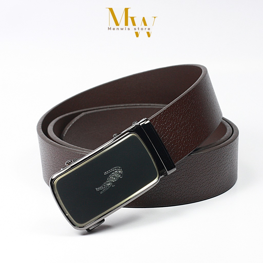 Thắt lưng nam cao cấp MENWIS S07, dây nịt nam da bò 1 lớp bản 3,5 cm mặt khóa chống gỉ sét, BH 12 tháng - dây nịch