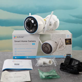 Camera Wifi EZVIZ C3W Pro 4MP thay sang H3 5Mpx thông minh, cảnh báo, có màu 24/24