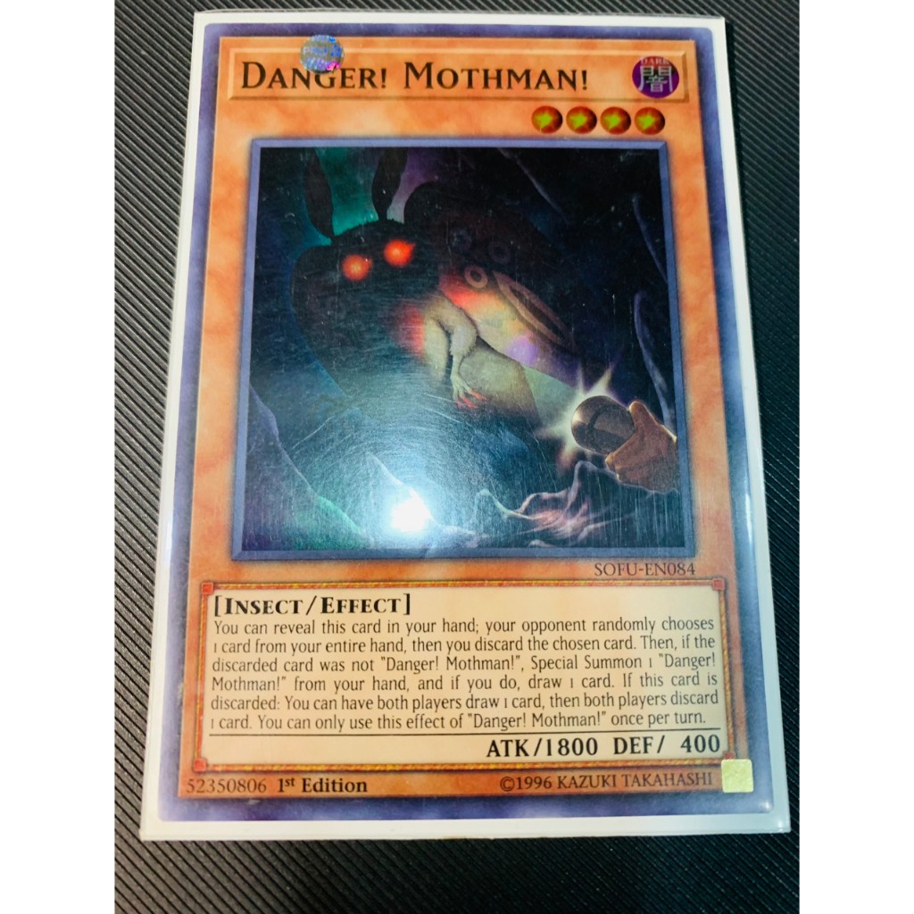 Thẻ bài Yugioh:  Danger! Mothman!