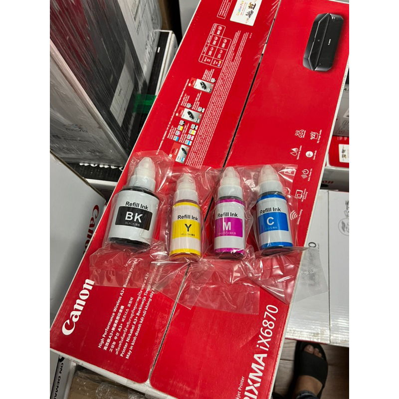 Mực máy in canon  Refill Canon G1000, G1010, G2010, G3010 G2000, G3000... đen/xanh/đỏ/vàng