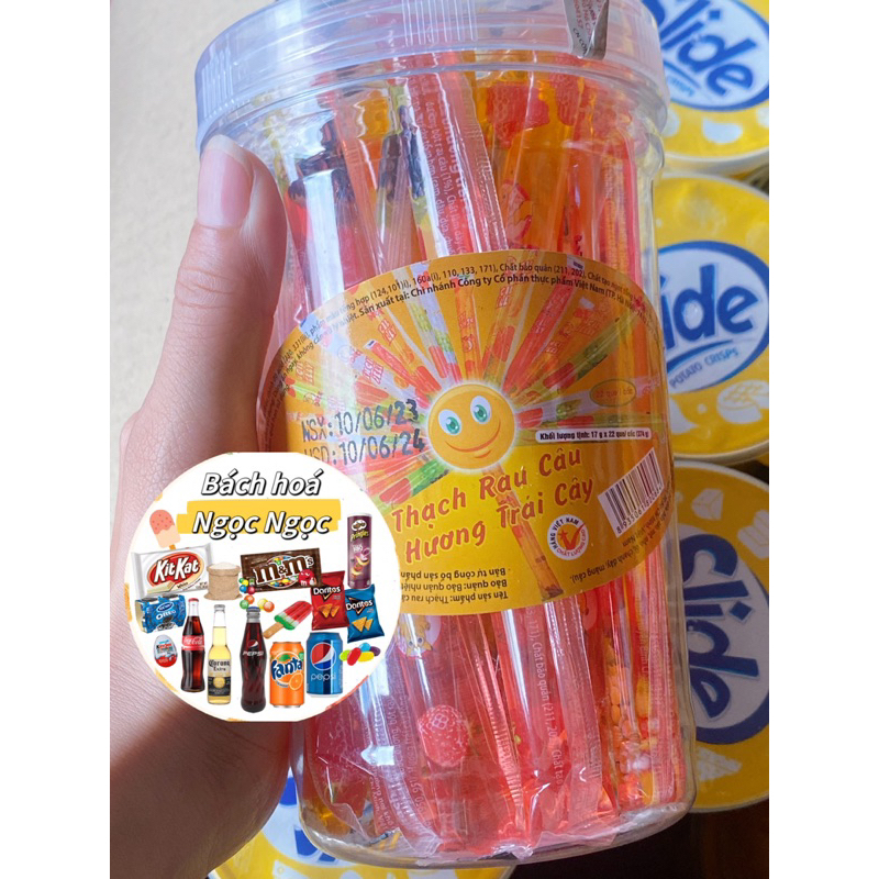 Thạch rau câu hương trái cây