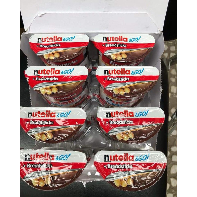 BÁNH QUE CHẤM SOCOLA NUTELLA & GO