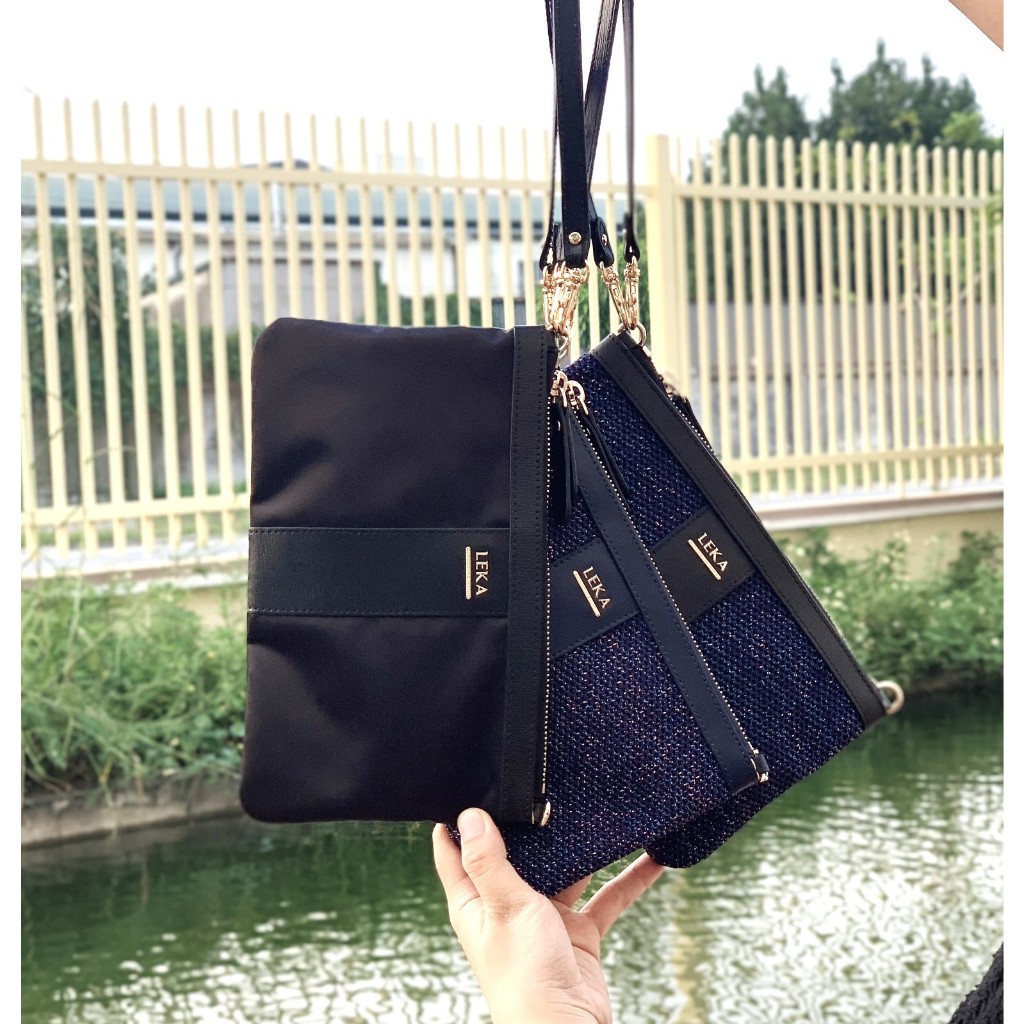 Túi Xách Túi Ví Cầm Tay Túi Đeo Cổ Tay LEKA LUFA Wristlet 23.5