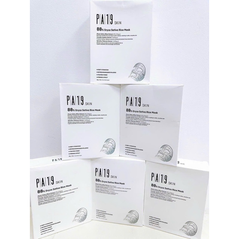 Mặt nạ PA19 Skin 88% Oryza Sativa Rice Mask phục hồi căng bóng da