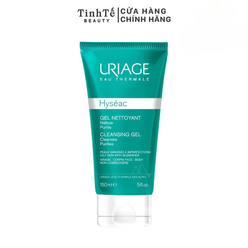 Gel rửa mặt cho da dầu, mụn URIAGE HYSÉAC GEL NETTOYANT 150ml