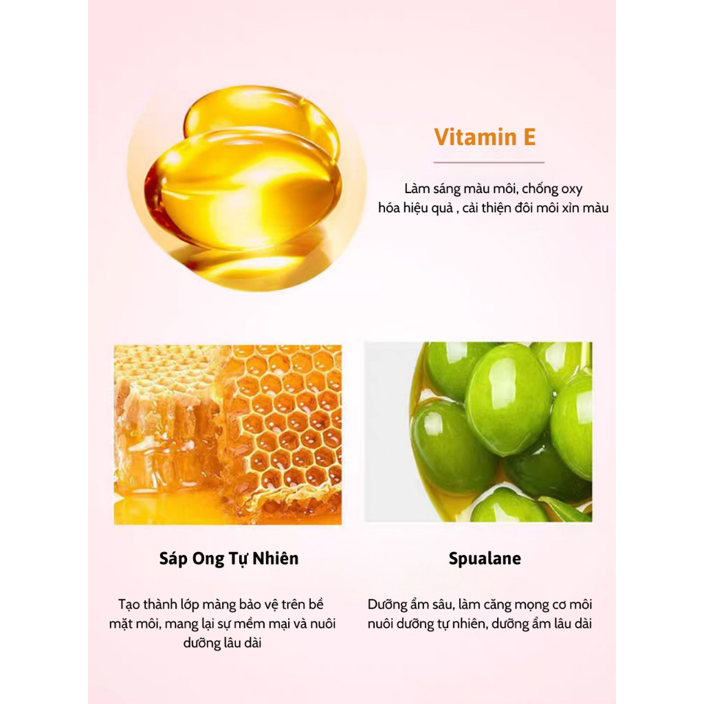 Set Son Dưỡng Môi Ngày - Đêm LEE INTO Giúp Dưỡng Môi Mềm Mịn, Giảm Viền Môi, Sửa Chữa Nuôi Dưỡng Môi