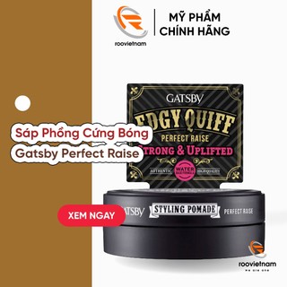 Sáp Tạo Kiểu Phồng Siêu Cứng Bóng Cao Gatsby Pomade Perfect Raise