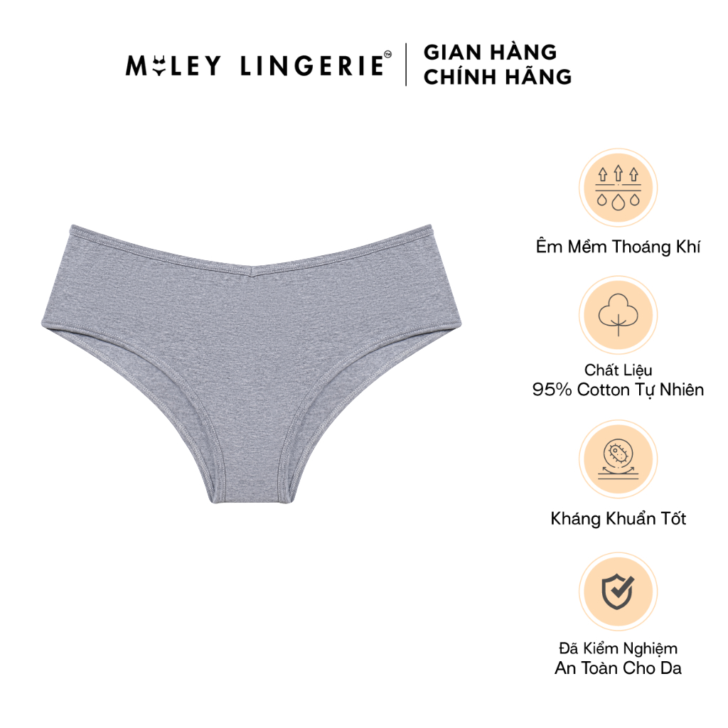 Quần Lót Cotton Tự Nhiên Mềm Mại Kháng Khuẩn Màu Ngẫu Nhiên Being Me Miley Lingerie