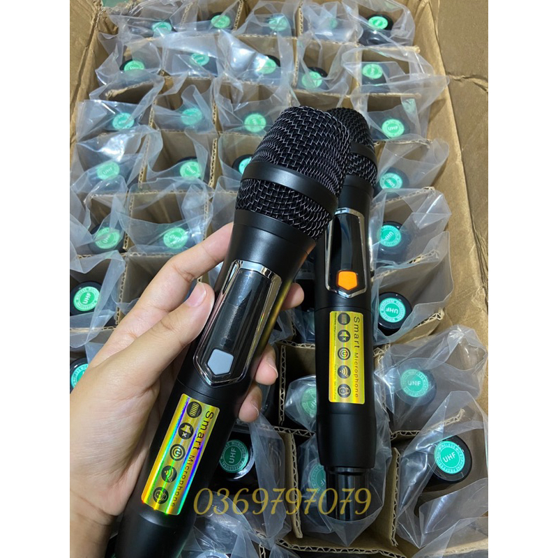 BỘ 2 TAY MICRO LOA KÉO KHÔNG DÂY M1 KÈM BO MẠCH MIC- CAM KẾT SẢN PHẨM CHẤT LƯỢNG