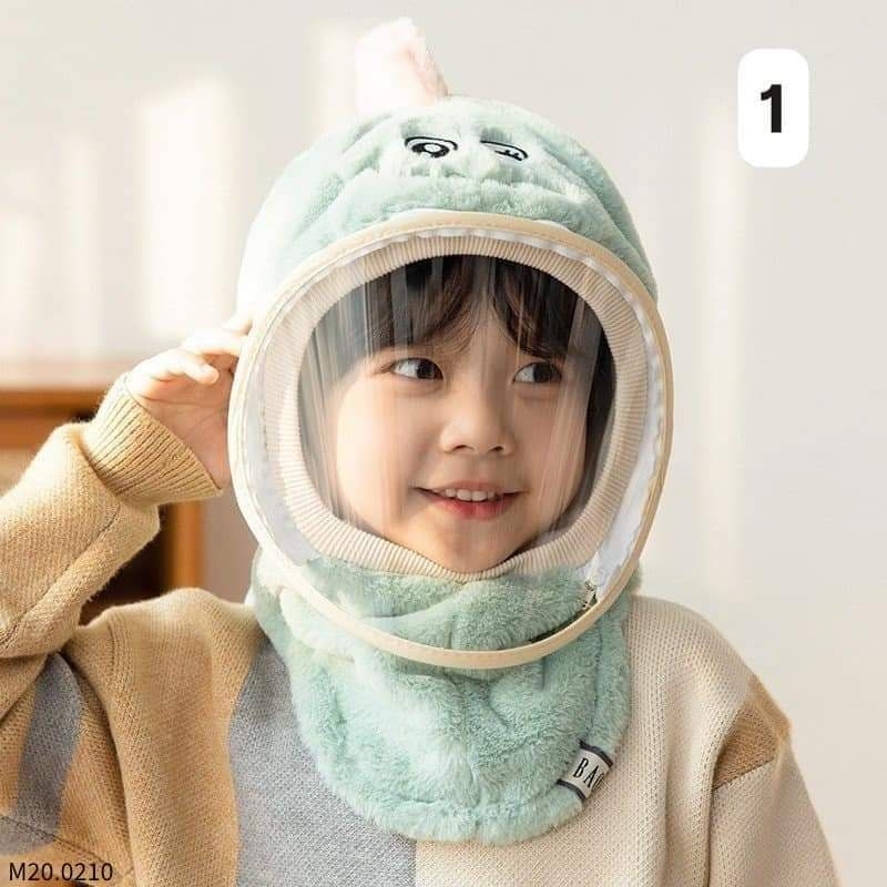 Mũ lông cho bé siêu ấm, chống bụi, chống gió