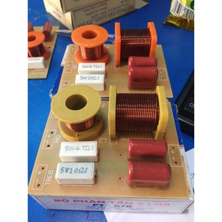 Mạch phân tần 3 loa pt 07b-lắp 1bass 1 mid 1 trép - giá hai mạch