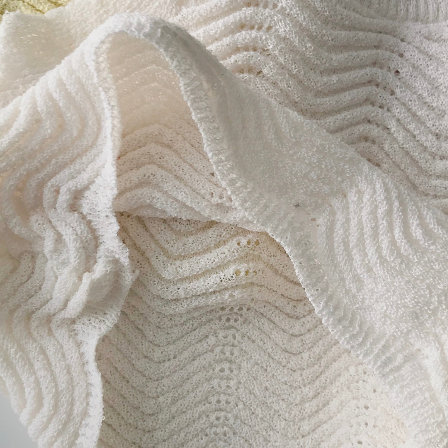 Áo croptop không tay nữ chất vải len dập sóng BXI 10585 - Jemcloset