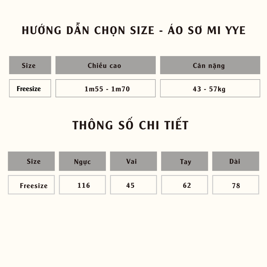 Áo sơ mi dài tay nữ chất vải fox mịn YYE 10581 - Jemcloset