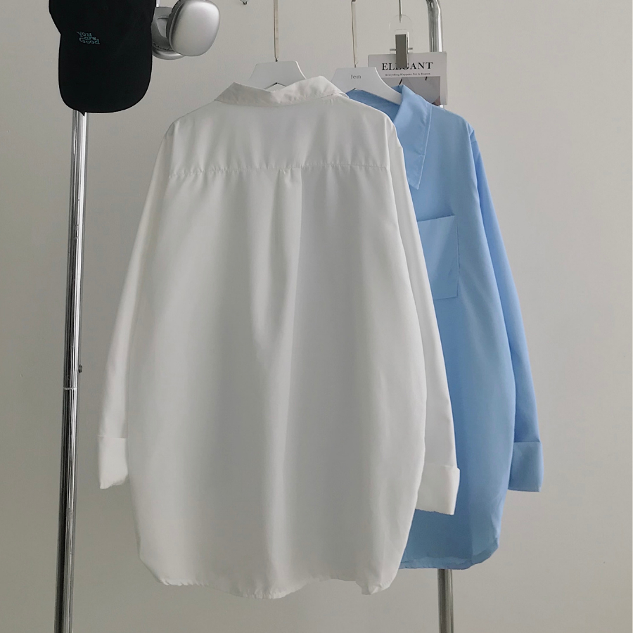 Áo sơ mi dài tay nữ chất vải fox mịn YYE 10581 - Jemcloset