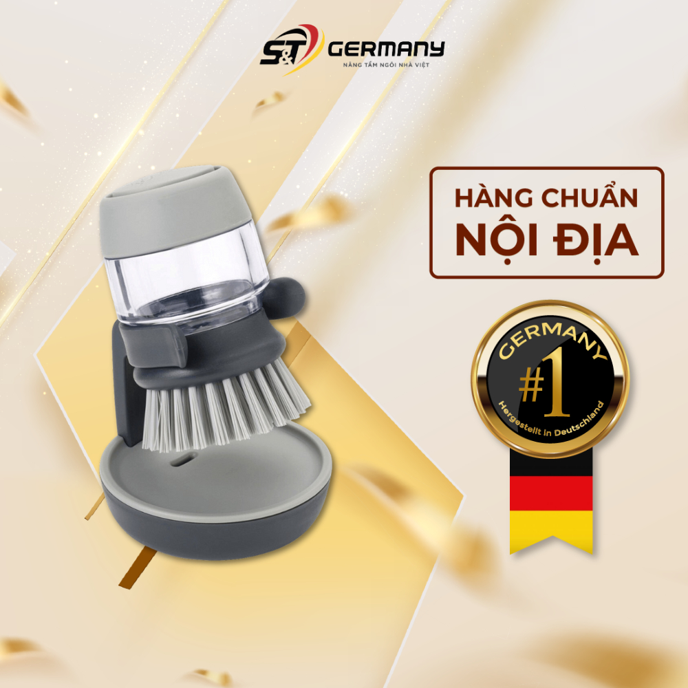 Dụng Cụ Rửa Xoong Nồi Joseph Joseph 85005 Palm Scrub Nội Địa Đức Có Ngăn Chứa Xà Phòng | GermanySnT 450169
