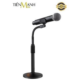 Chân micro lùn để bàn cổ cong dr.mic dm102s - giá đỡ đế kẹp mic stand thu âm livestream dm102 dm-102s