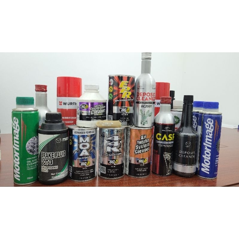 Dung dịch đổ bình xăng làm sạch buồng đốt và kim phun Mazda Deposit Cleaner 200ml