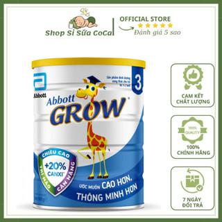 Sữa bột abbot grow 3 900gr - sản phẩm dinh dưỡng dành cho trẻ từ 1 - 2 tuổi
