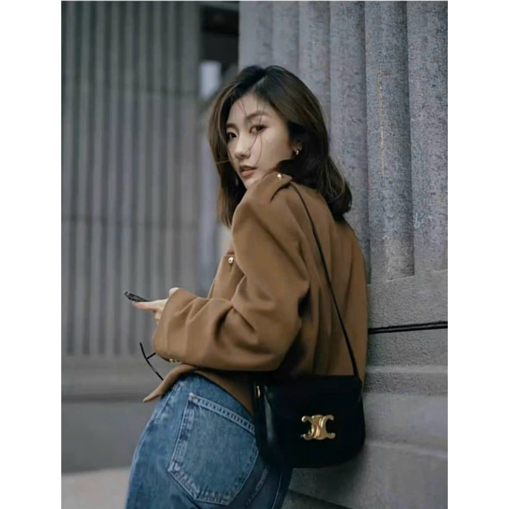 🔥  TÚI ĐEO CHÉO CE.LINE DÁNG BẦU SIÊU XINH‼