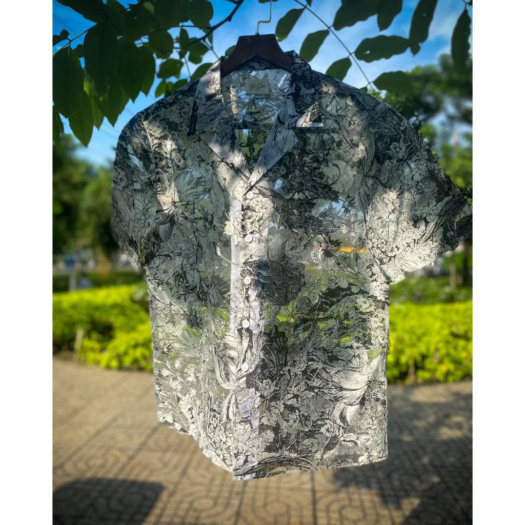 Áo Sơ Mi Unisex Nam Cuban Shirt - Messenger of Darkness