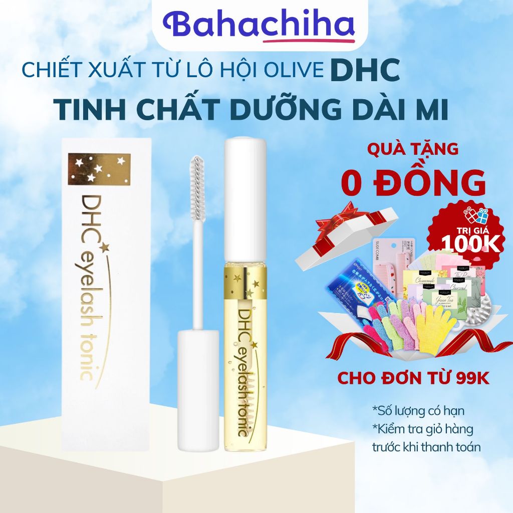 Tinh chất dưỡng mi DHC Eyelash tonic 3.5ml và 6.5ml - Bahachiha