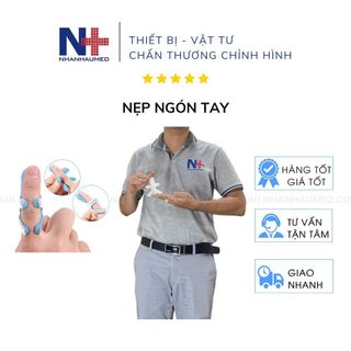 Nẹp Nhôm Cố Định Xương Ngón Tay - Nẹp Ngón 4 Chấu